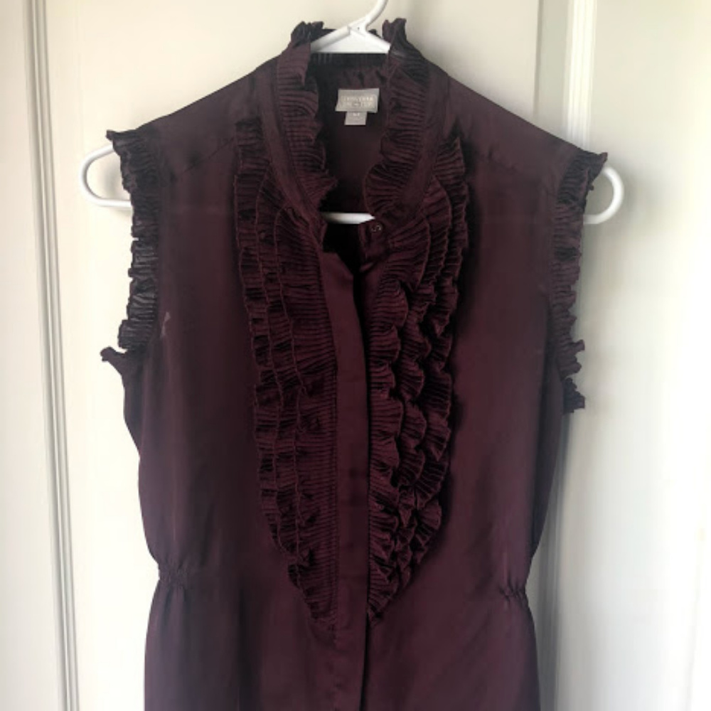 💙3 for $25💙 Converse Button-Down Ruffle Blouse